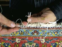 Rug Repair in Vaughan (stichlock)